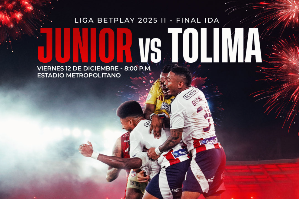 Todo listo para la final Junior vs. Tolima
