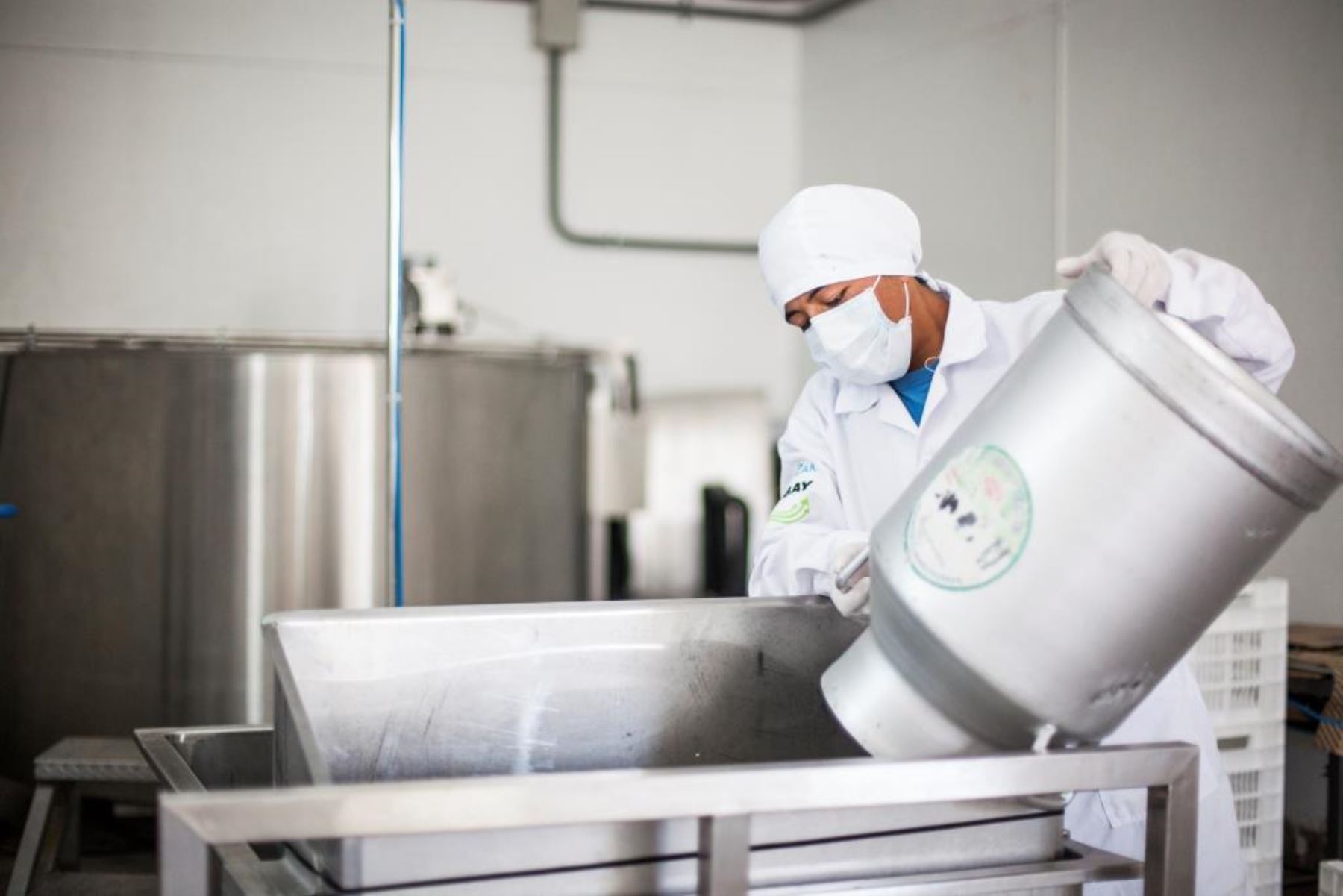 Florencia cuenta con planta procesadora de leche.