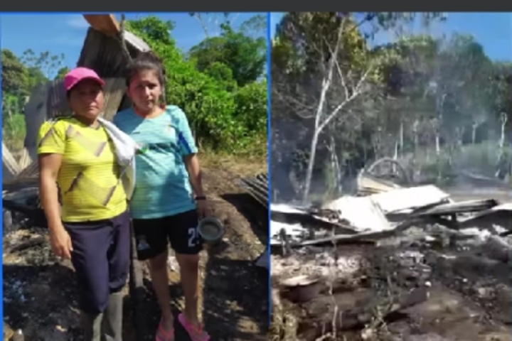 Familia lo perdió todo en Caquetá