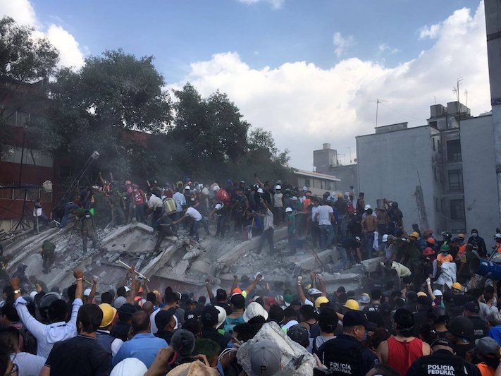 Más de tres sismo en un día en México