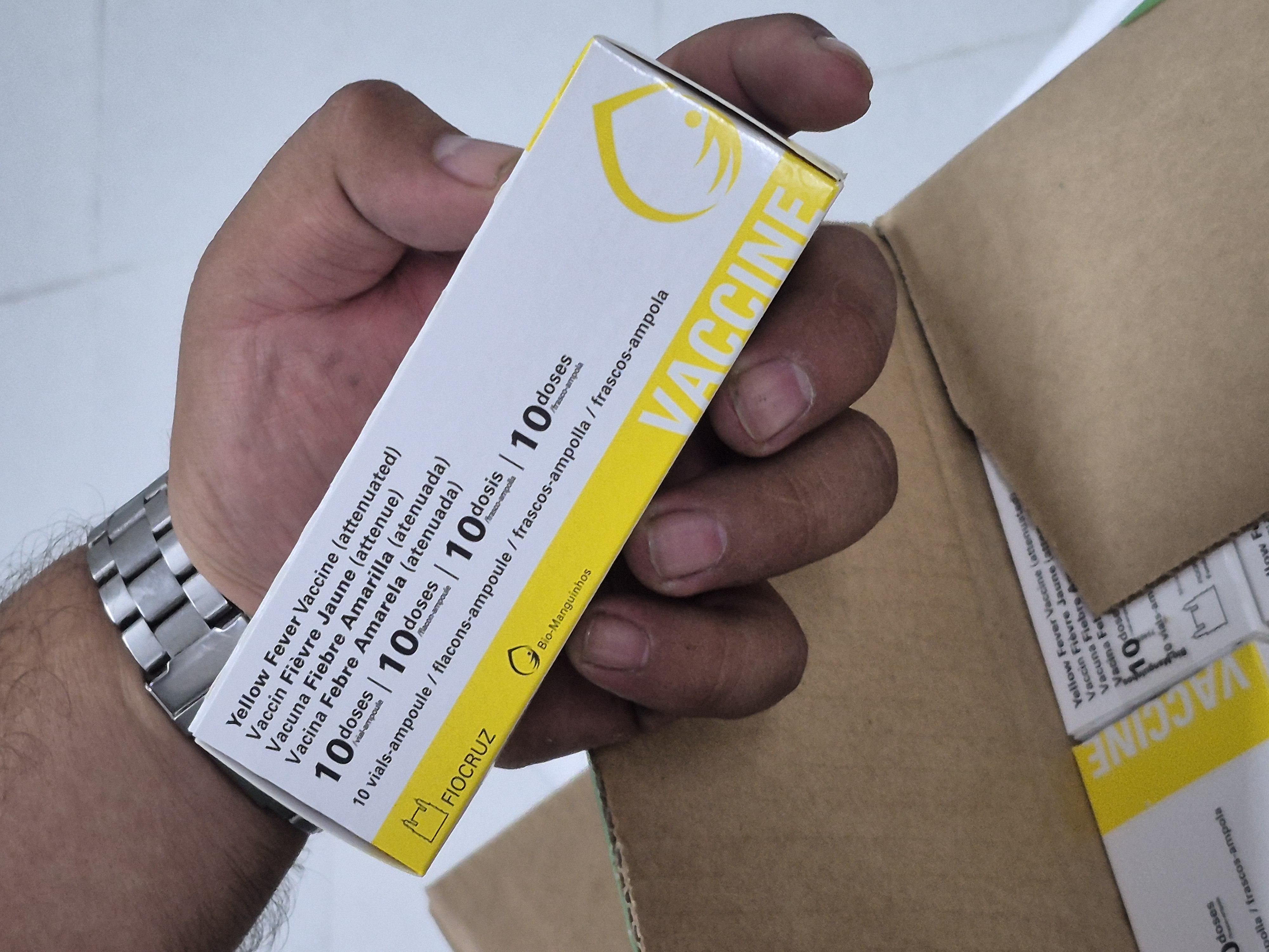 El Huila recibe 25.000 vacunas contra la fiebre amarilla