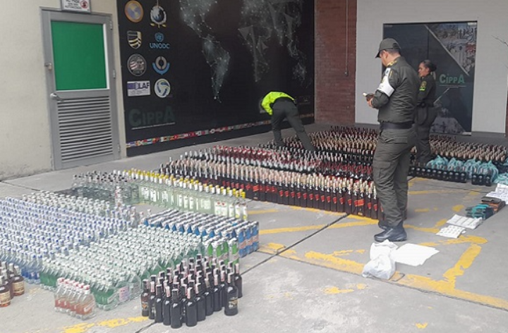 Golpe a la distribución de licor adulterado