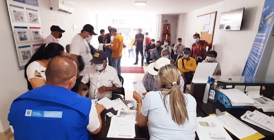 Entregan indemnizaciones en Caquetá,