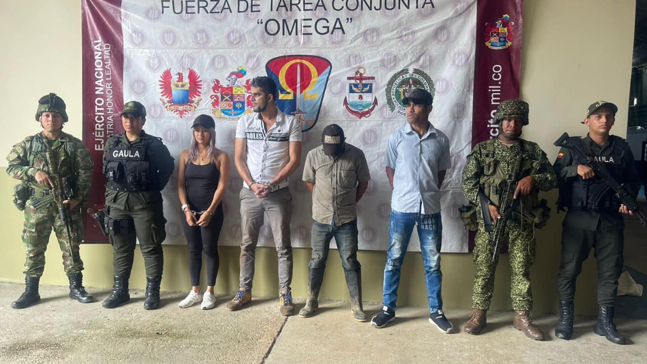Capturan a cabecilla de la red de apoyo del GAOR 62 Miller Perdomo.