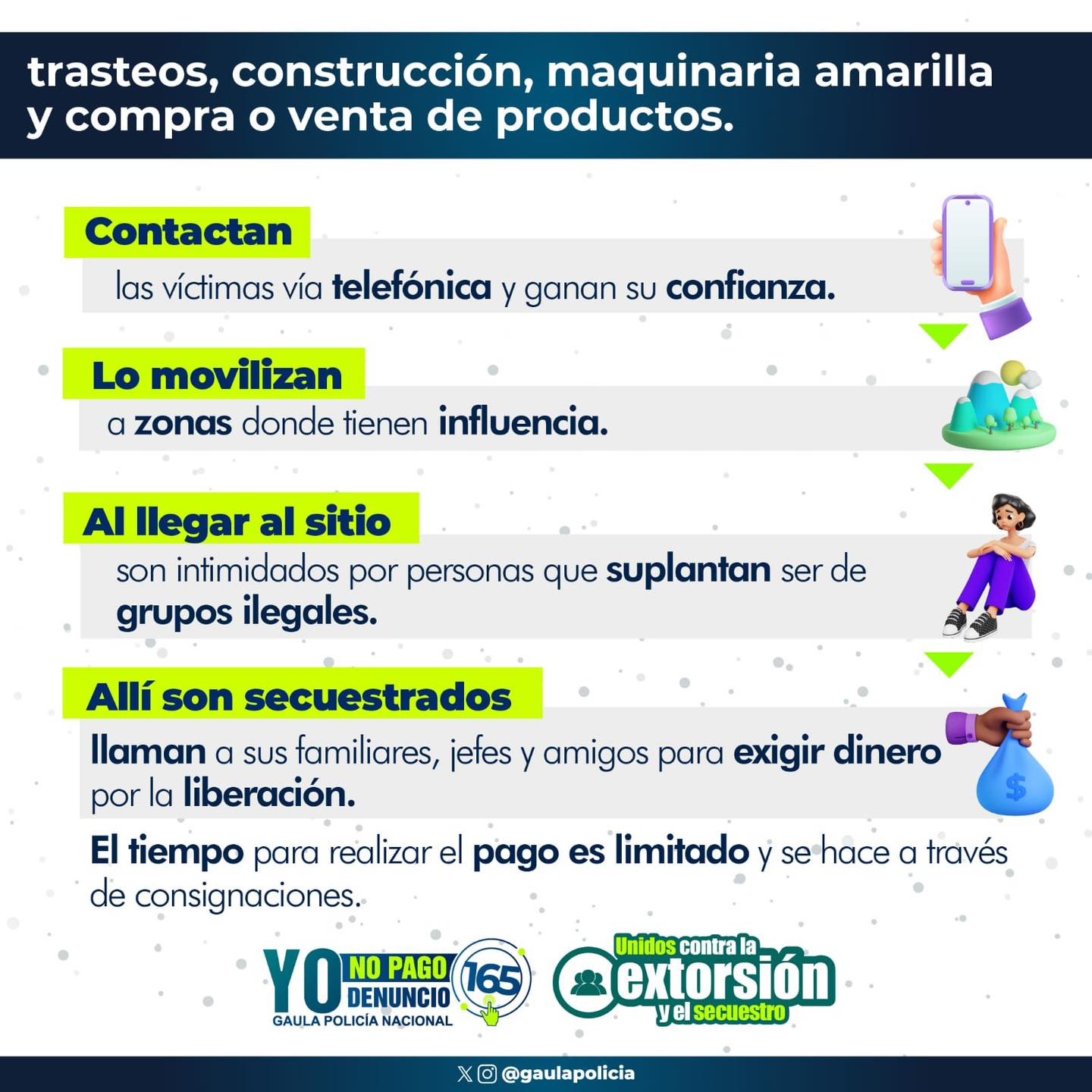 Alertan por extorsiones bajo la modalidad de falso servicio en Pitalito y el sur del Huila