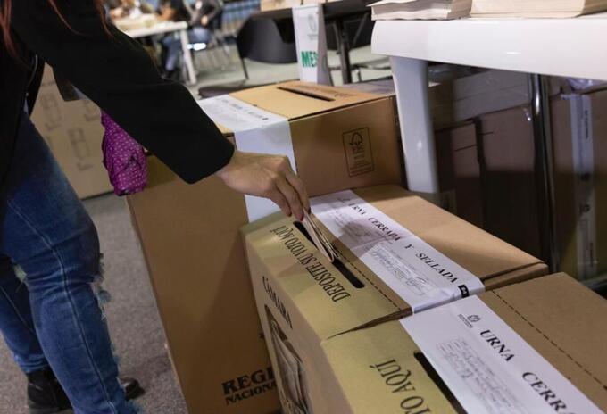 Policía garantiza seguridad en elecciones.