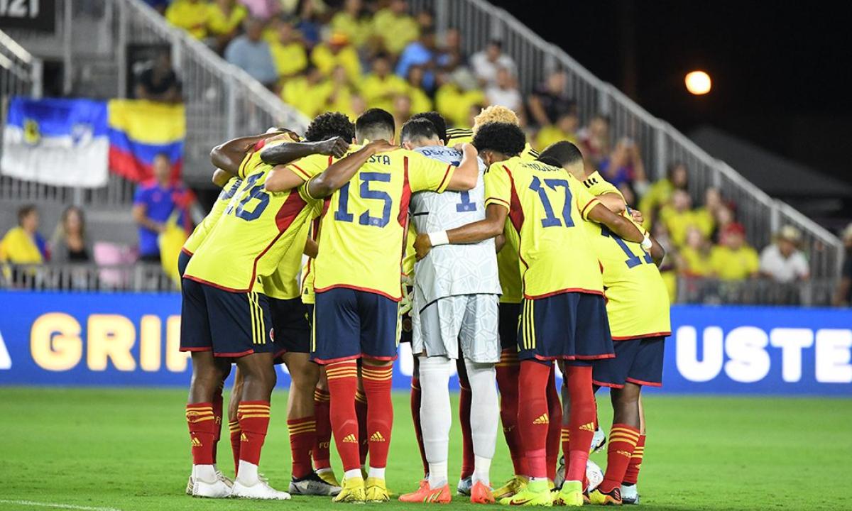 Colombia empató en su primer partido de la gira asiática