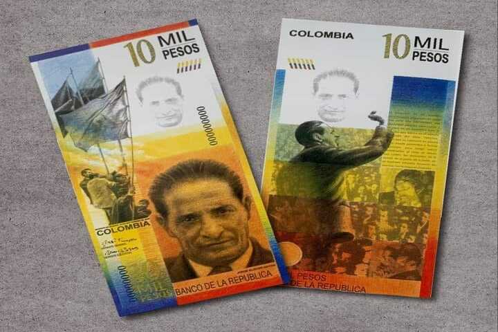 Esta fue una de las Propuesta para el diseño del billete de $10.000