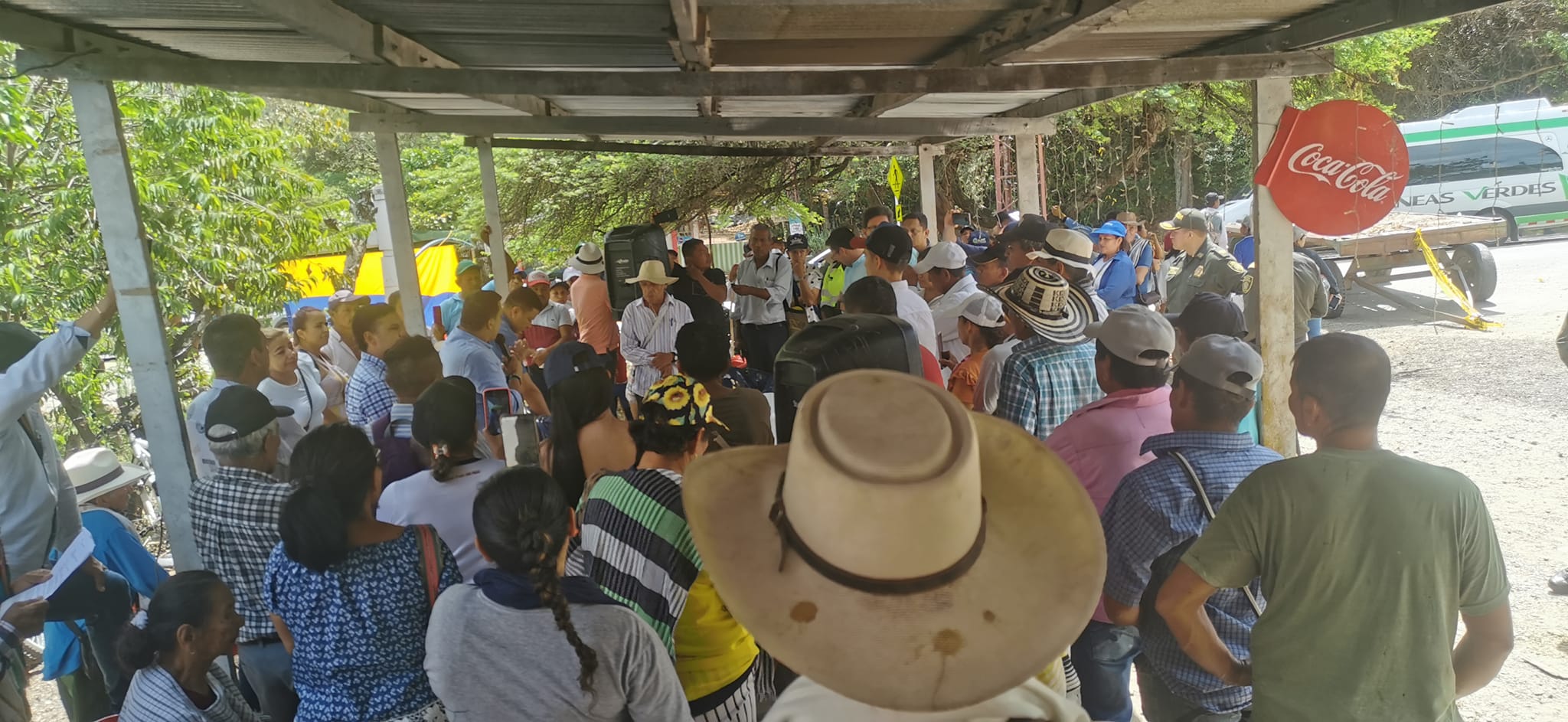 Se levantan los bloqueos en la vía Natagaima - Neiva