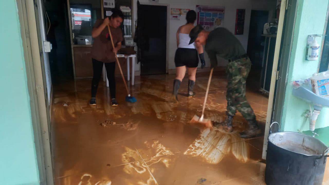 Calamidad pública en la montañita.