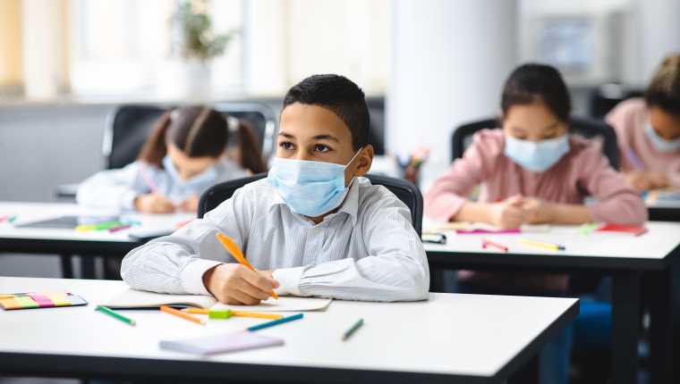 Protocolos de bioseguridad en colegios.