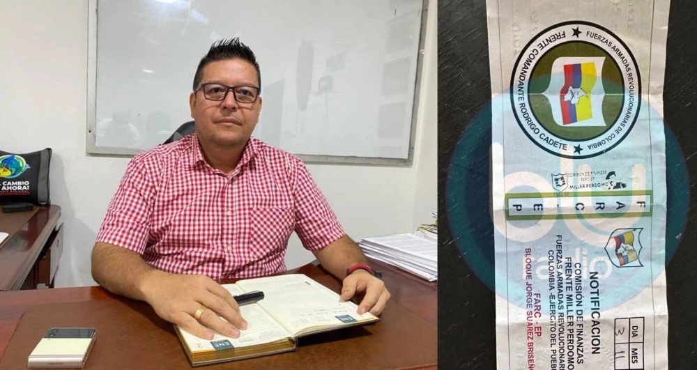 Amenazan al alcalde de Cartagena del Chairá