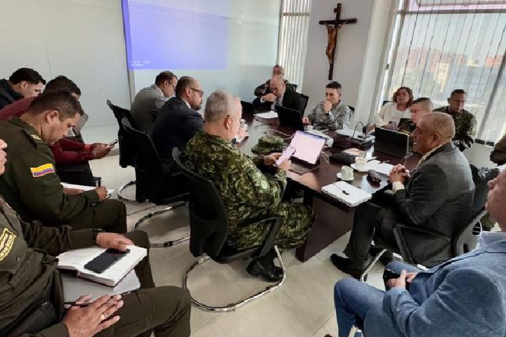 Primer comité de seguridad y orden público de Cundinamarca presenta proyectos para 2025