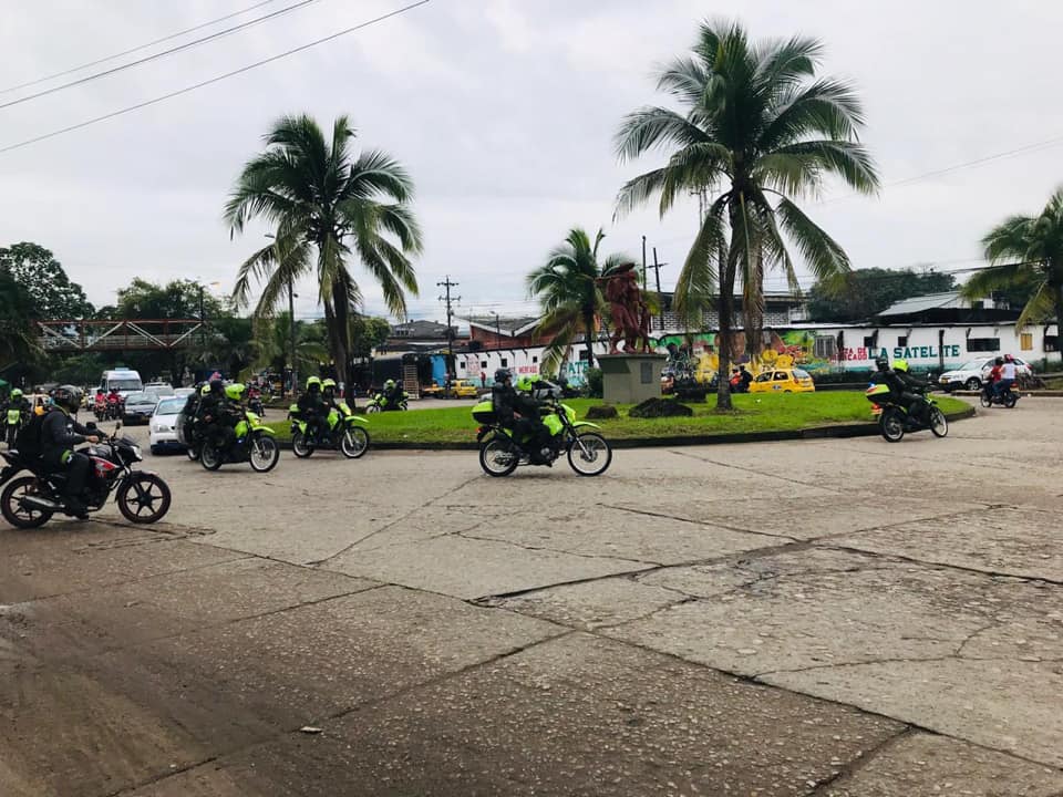 Fuerza pública realizan "patrullajes mixtos".