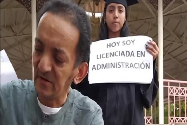 [Video] “Lo logramos”: embolador llora de emoción al ver a hija graduarse de Universidad
