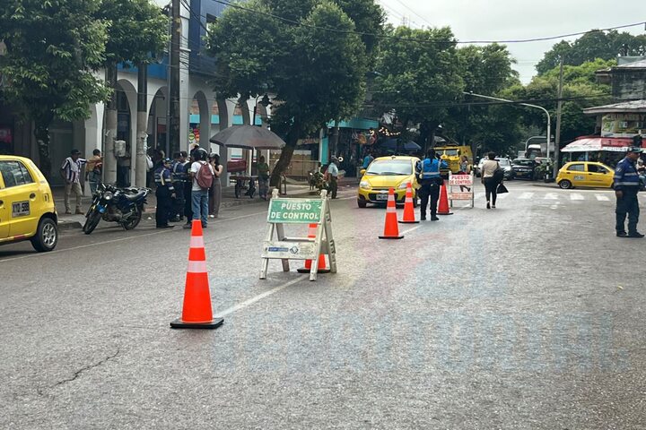 Intensifican controles de tránsito en el centro de Florencia, Caquetá