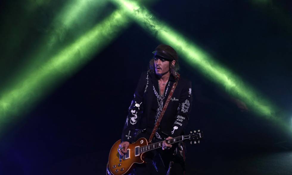 Johnny Depp saca álbum de rock y emprende gira musical luego del juicio con su exesposa