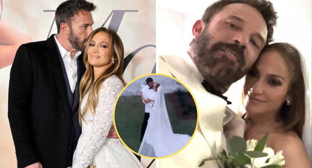 Jennifer López y Ben Affleck se casaron por segunda vez; la ceremonia fue en lujosa mansión.