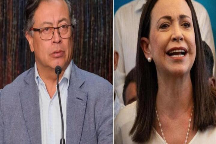 Petro calificó de “golpe antidemocrático” la inhabilitación de Machado para aspirar a la presidencia de Venezuela