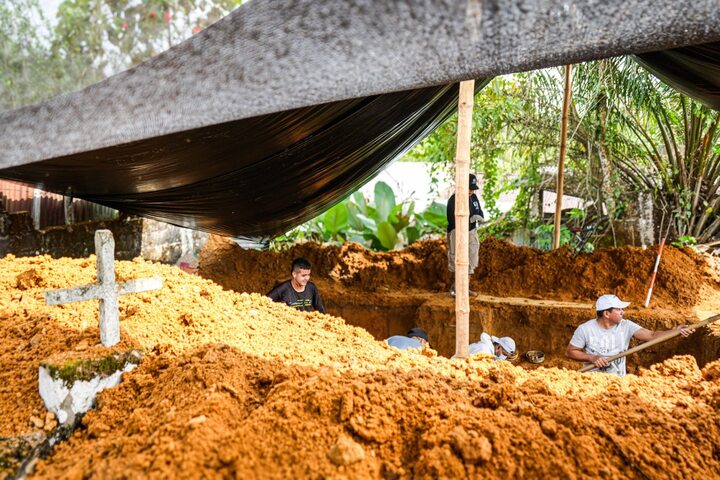 Recuperan 15 cuerpos de personas desaparecidas en cementerio de Valparaíso, Caquetá
