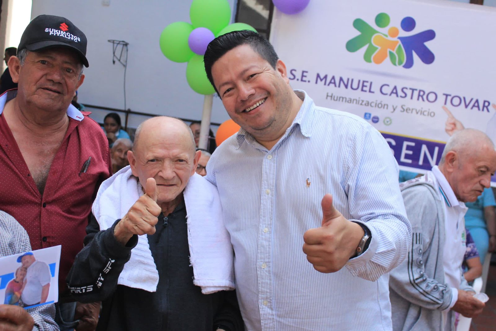 Millonarios recursos para el hogar de ancianos de Pitalito