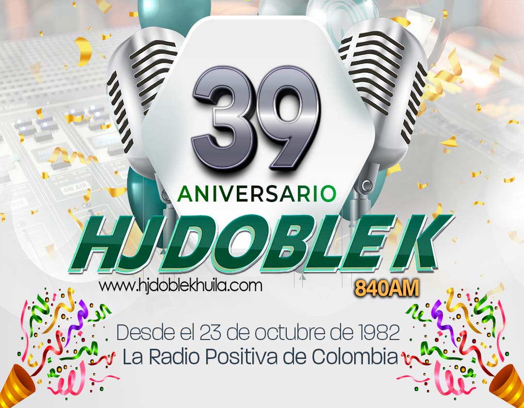 HJ doble K 39 años de buena radio