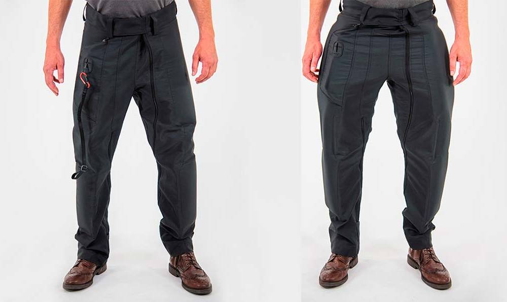 LANZAN PANTALONES EQUIPADOS PARA MOTOCICLISTAS