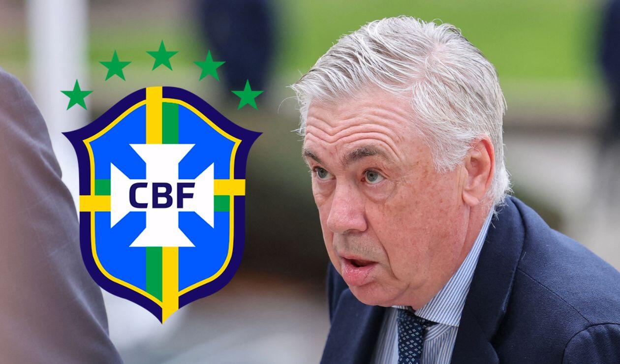 Confirmado Carlo Ancelotti nuevo técnico de la Selección de Brasil