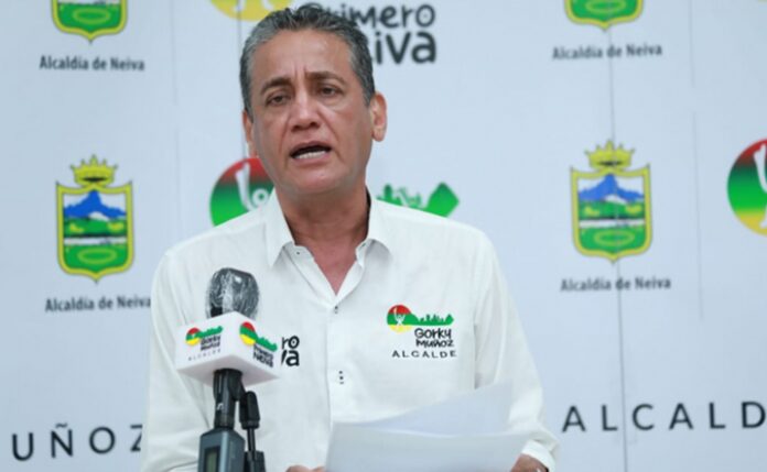 El alcalde Gorky Muñoz de Neiva pide ser investigado de nuevo