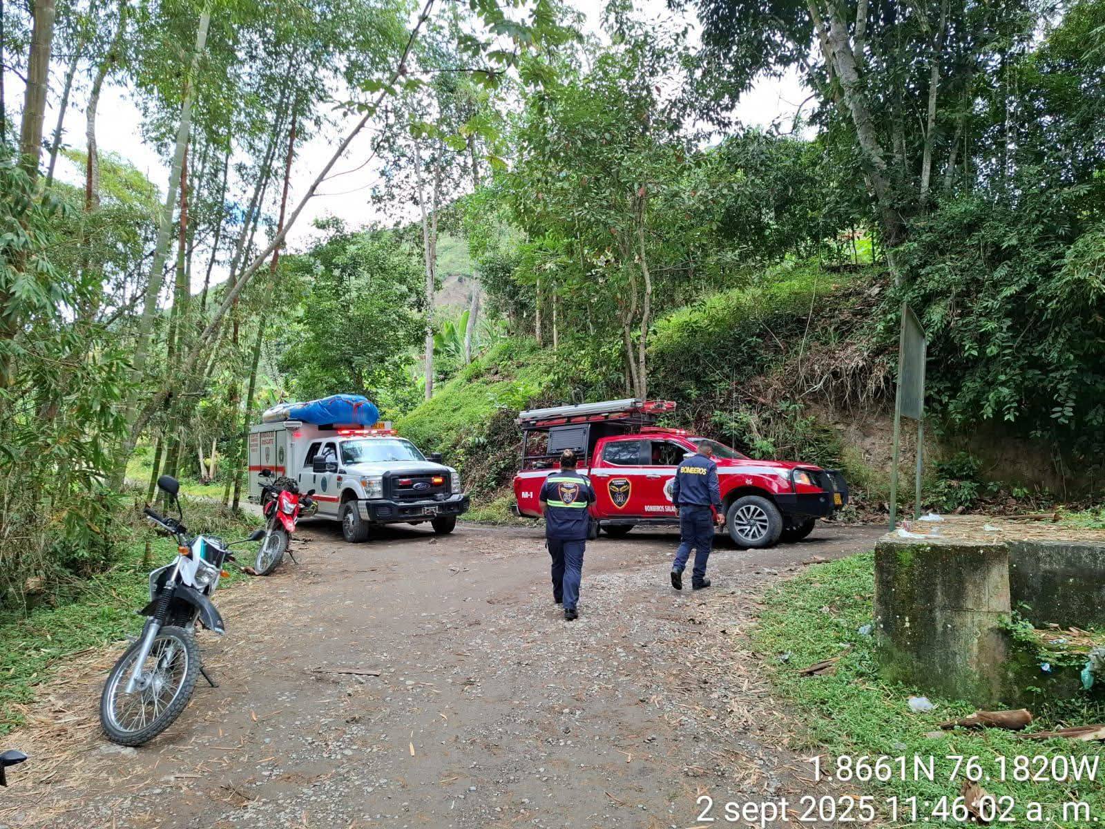 Bomberos de Pitalito intensifican búsqueda de persona desaparecida en el río Magdalena