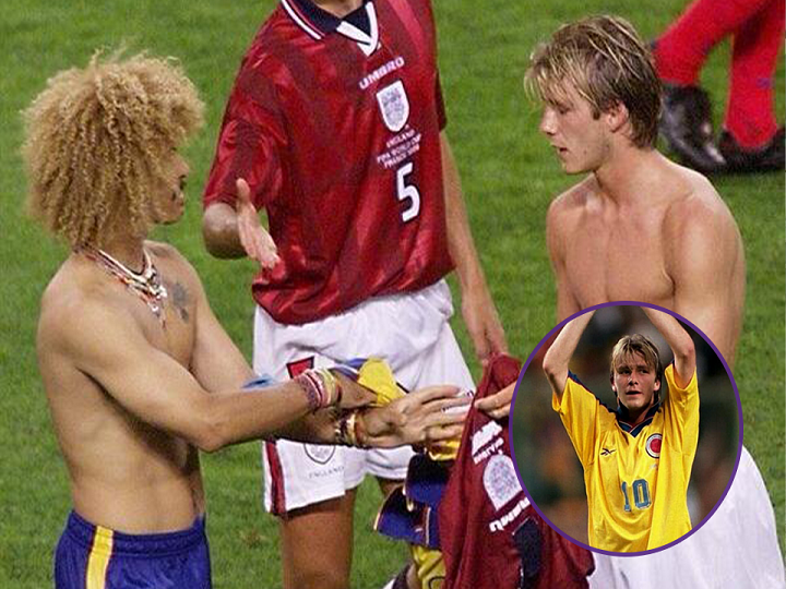 Recordando a Beckham vistiendo la tricolor
