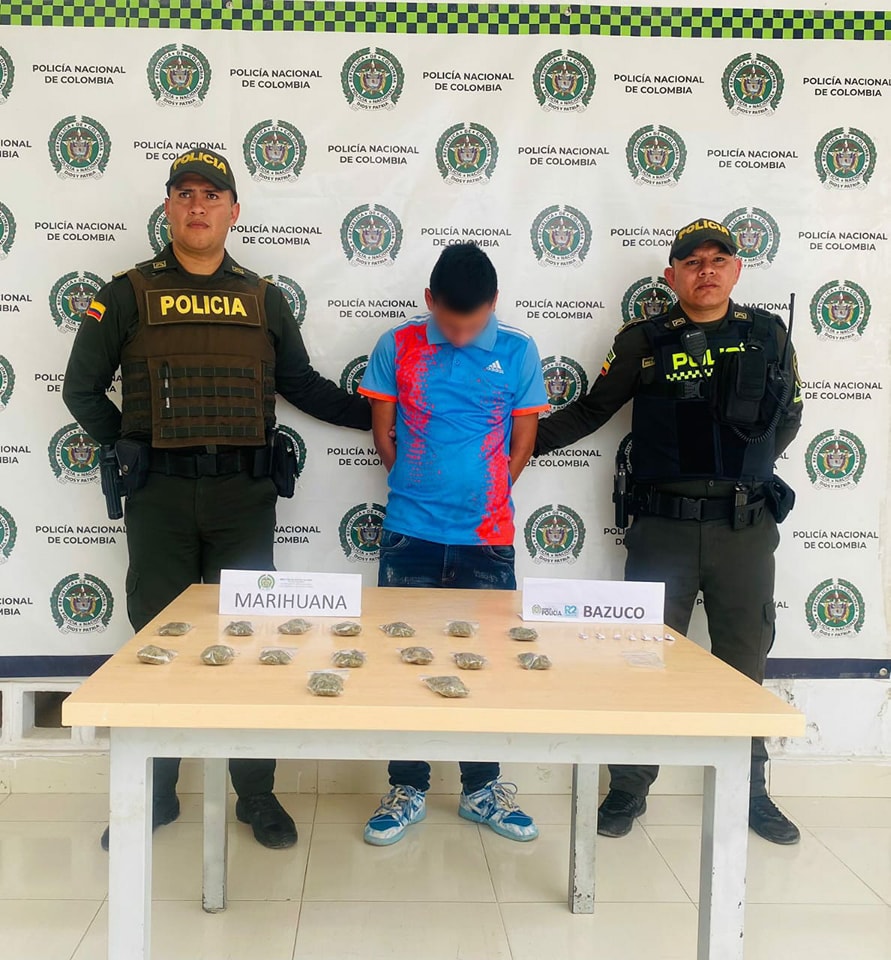 Capturado por comercializar estupefacientes en Pitalito
