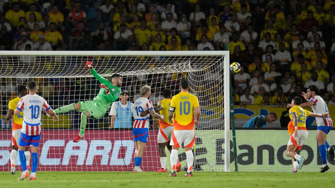 Selección Colombia empató frente a Paraguay
