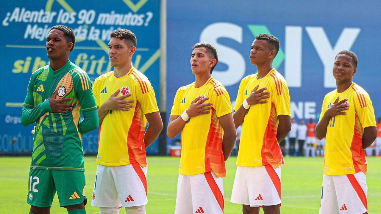Selección Colombia se mantiene invicta en el Sudamericano Sub 17 masculino de fútbol
