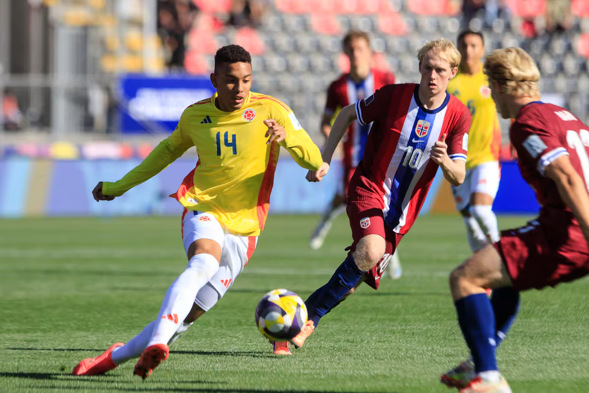 Selección Colombia empató frente a Noruega en el Mundial Sub 20 de fútbol