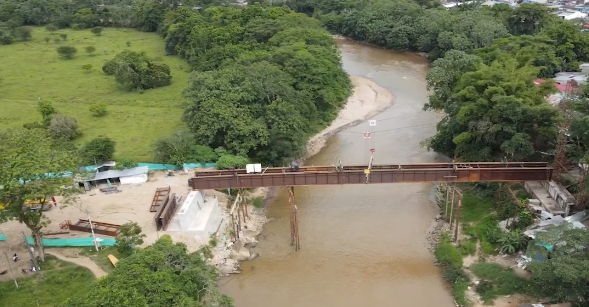 Reanudarán obra de puente lopez en Florencia