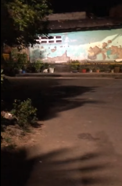 Balacera en el barrio La Vega.