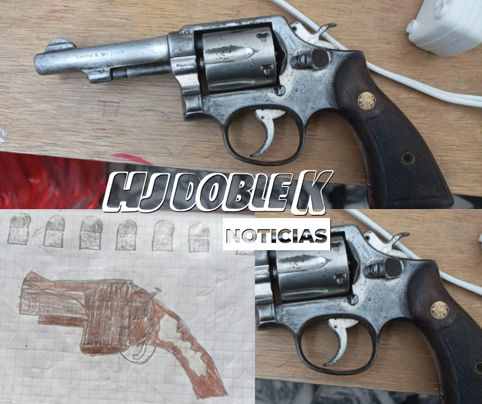 Dentro de un plantel educativo fue incautado un revolver, los hechos ocurrieron el Garzón.