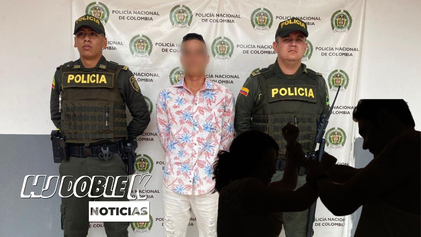 Este sujeto le propino varias heridas a su pareja sentimental con un arma blanca.