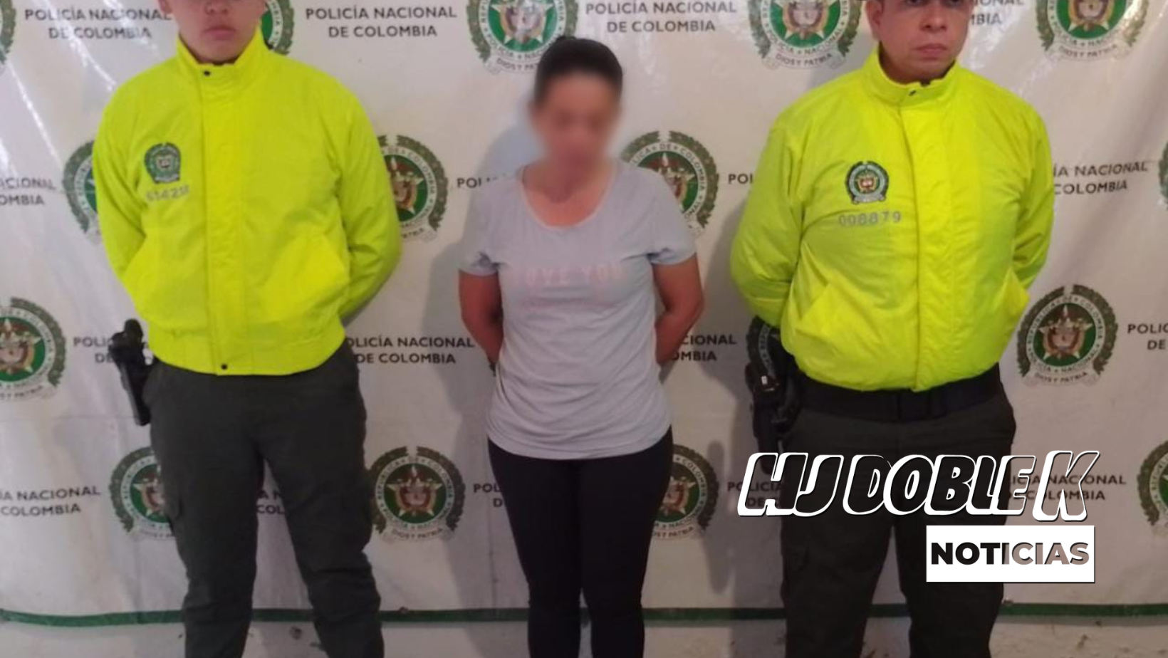 Esta mujer fue capturada en el barrio los Pinos por los delitos de concierto para delinquir, hurto calificado y agravado.