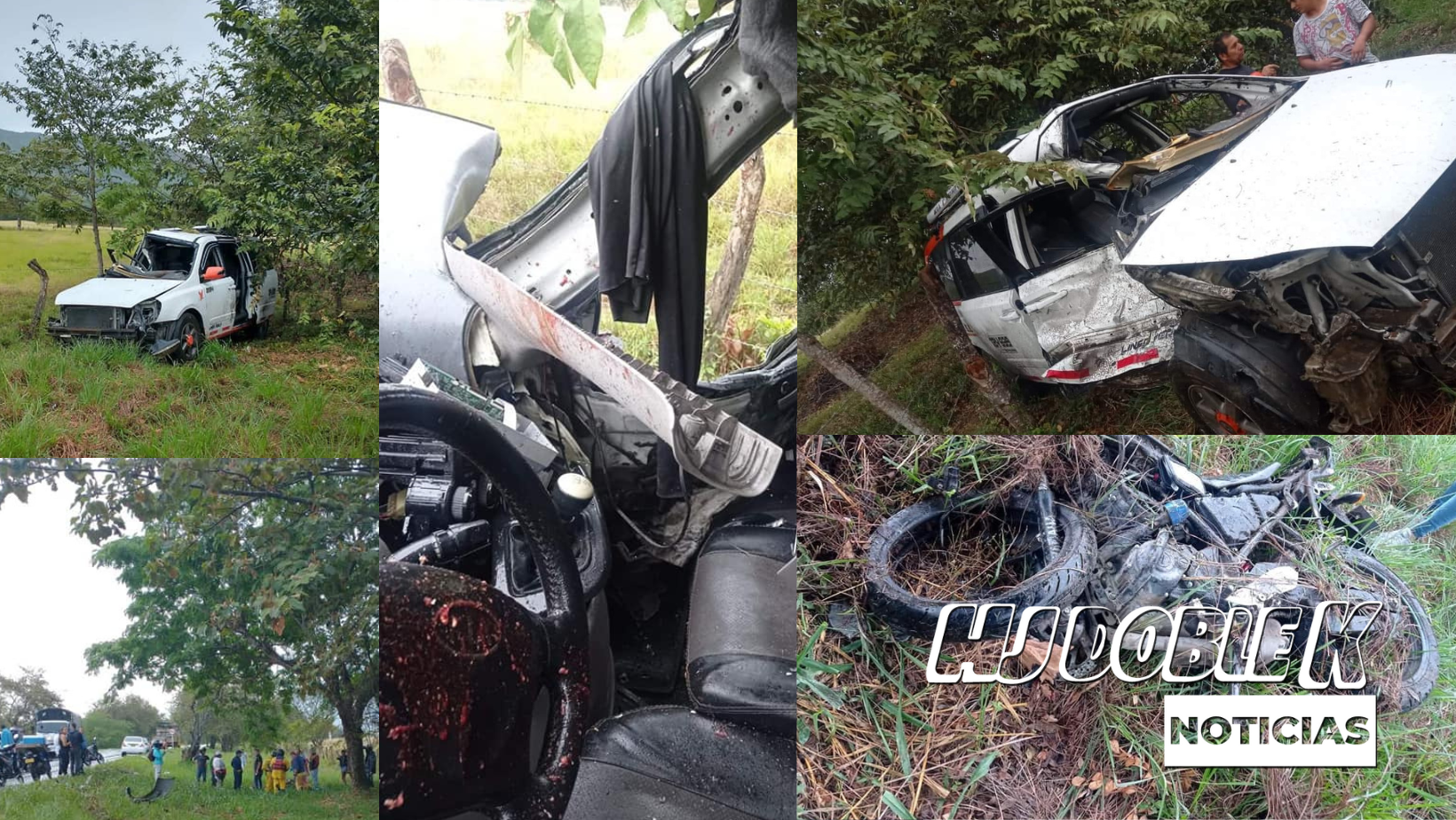 Dos muertes deja un trágico accidente.