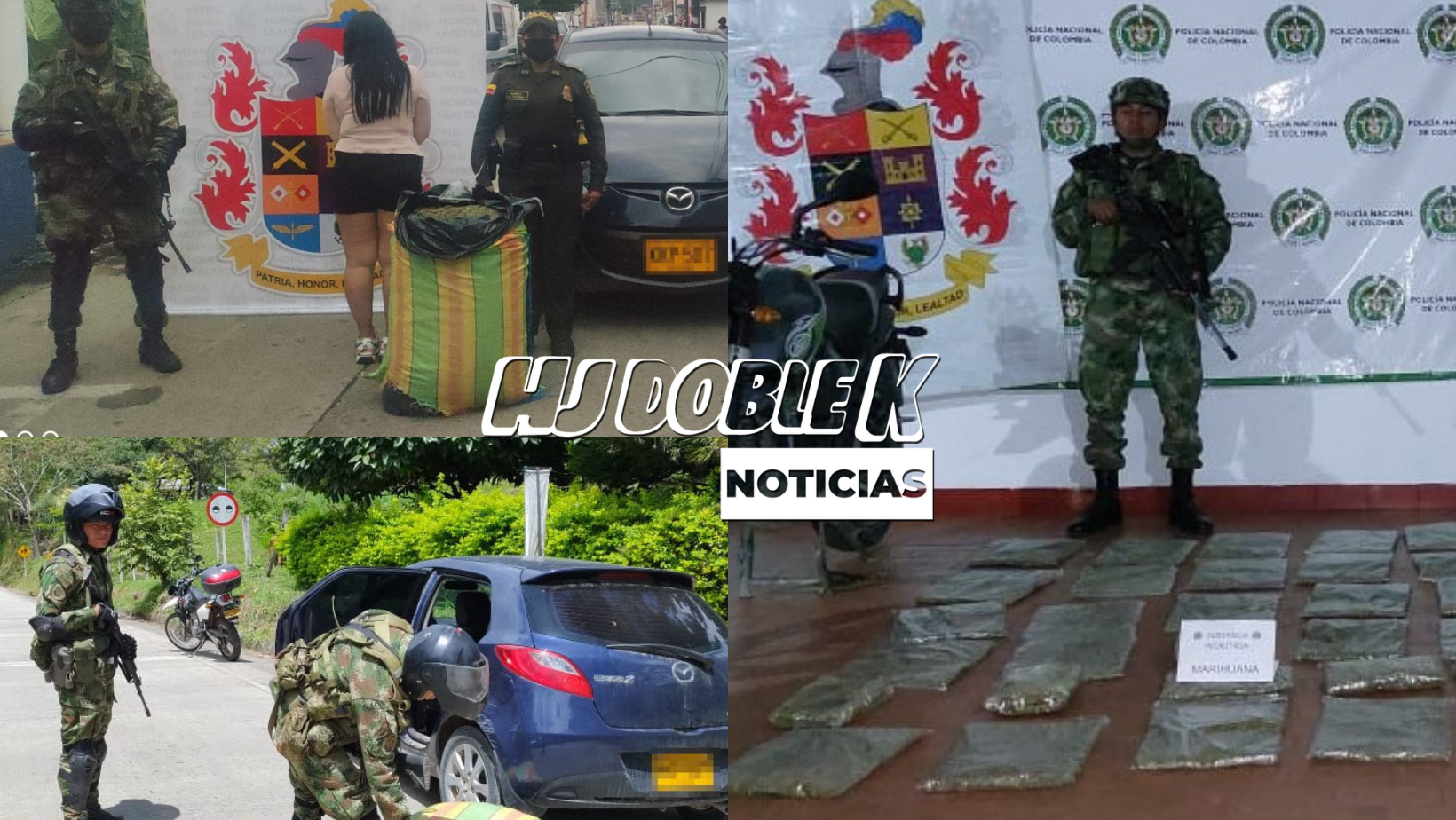 Continúa la incautación de estupefacientes en el departamento de Huila.