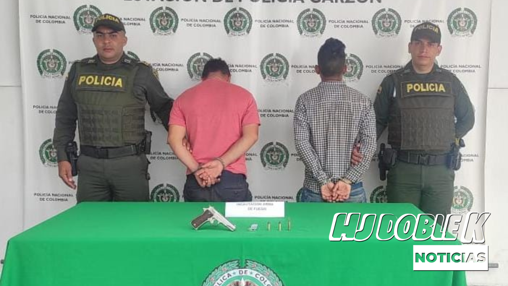 Estos hombres se encontraban armados bajo la influencia del alcohol.