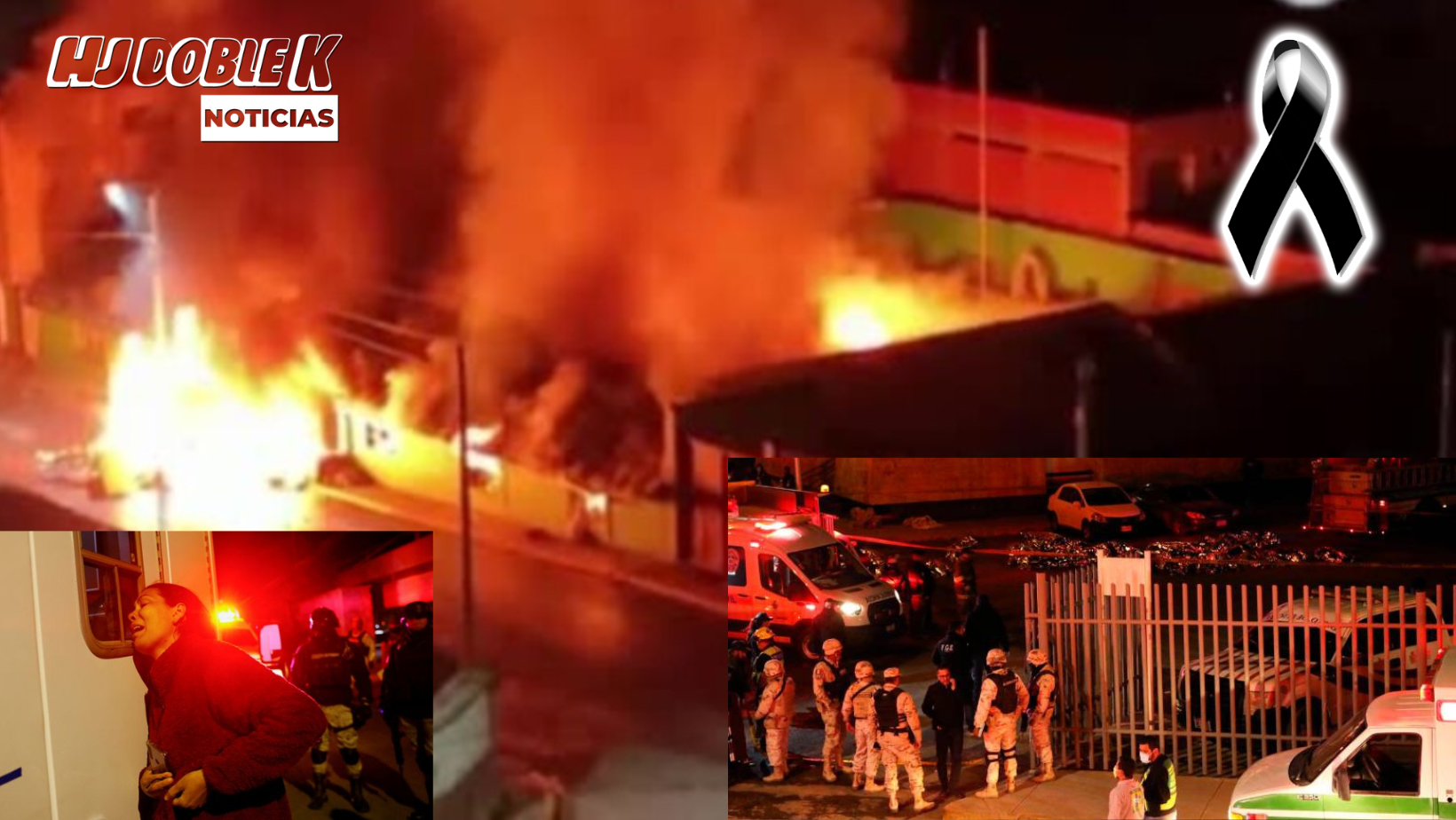 Un colombiano pierde la vida en un incendio en la estación migratoria en México.