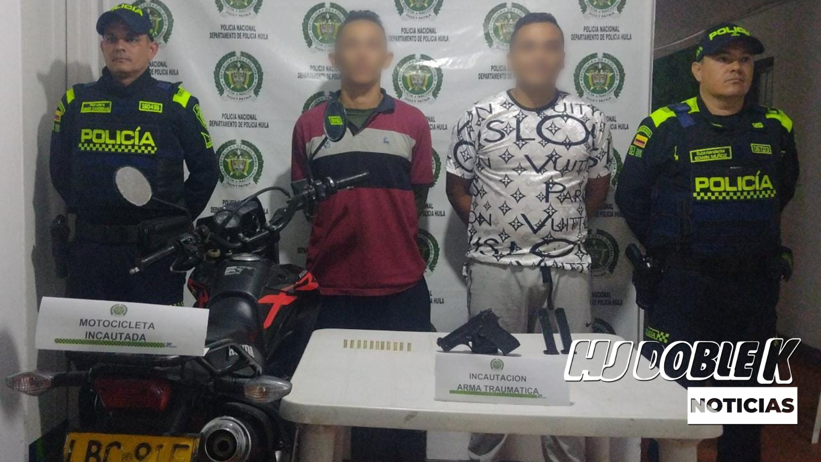 Estos sujetos le dispararon a un vehículo que transportaba a un herido.