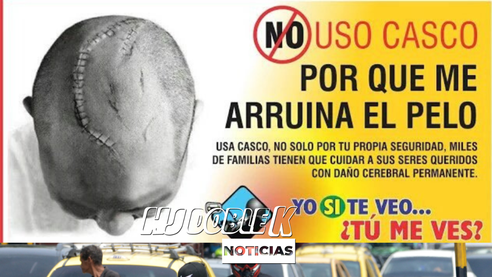 No usar el casco continúa siendo una de las infracciones más recurrentes que tienen los motociclistas