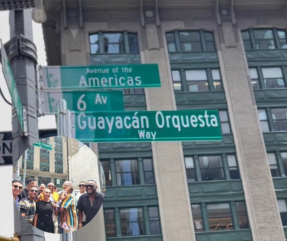 Nueva York homenajeó a Guayacán Orquesta con el nombre de la agrupación en una de sus calles