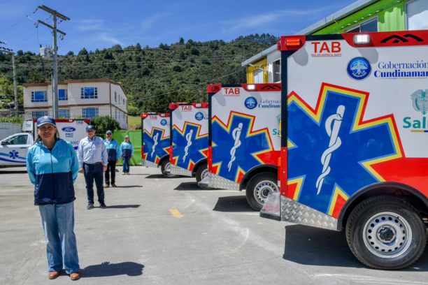 Nuevas ambulancias reforzarán la atención en Cundinamarca