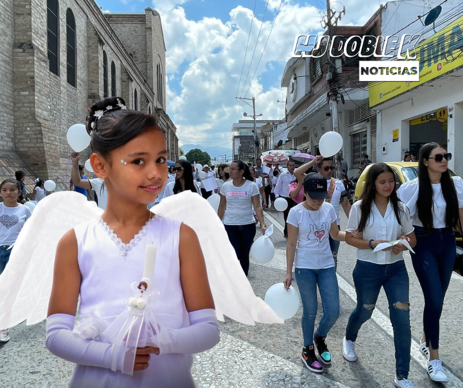 Movilización en rechazo al homicidio de María Camila.