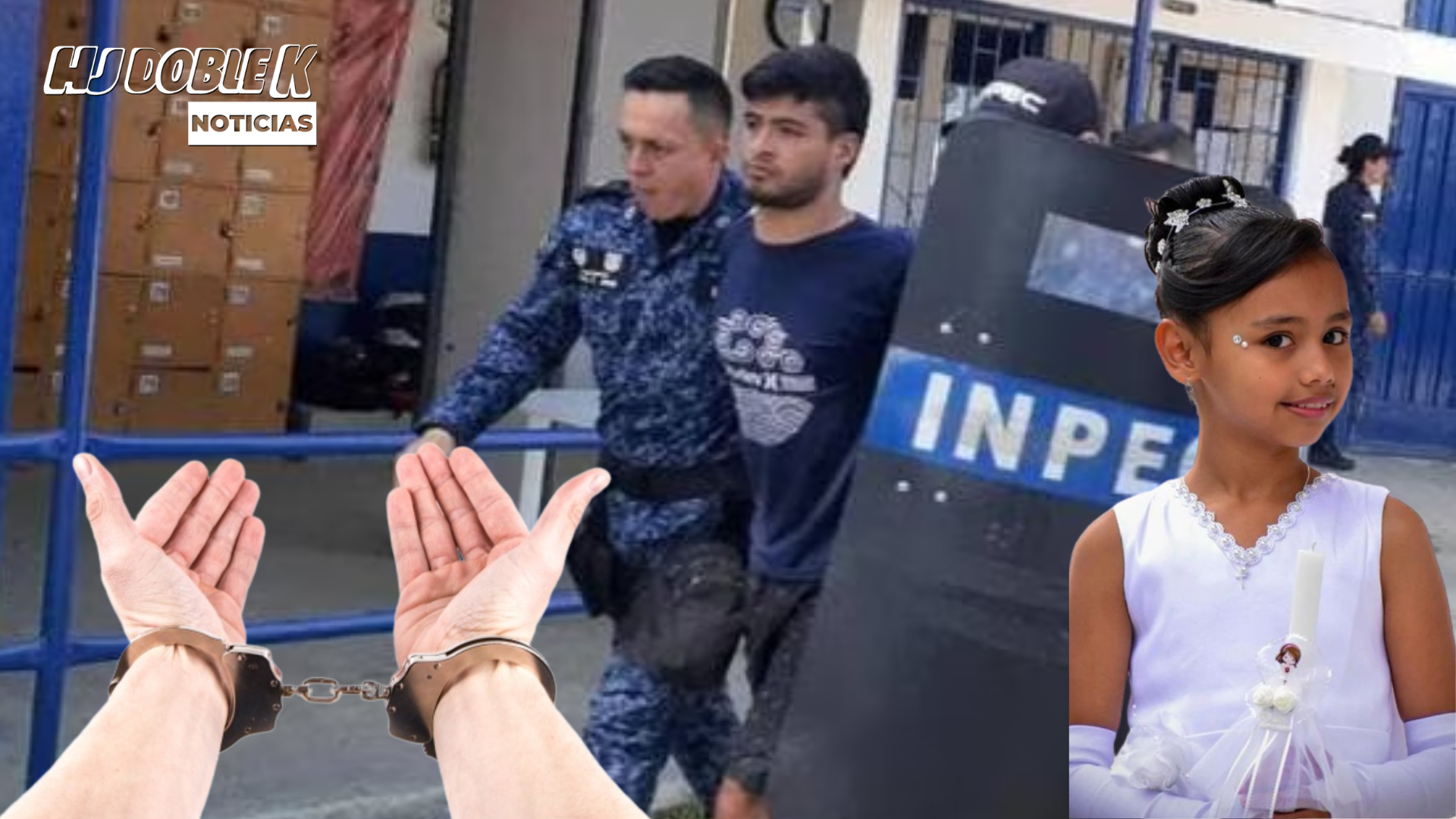 Traslado del hombre que acabo con la vida de una menor de 10 años